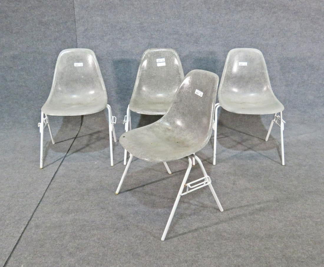 Set of Molded Midcentury Chairs (1 of 4)