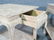 PAIR FAUX DECORATED END TABLES - 3