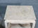 PAIR FAUX DECORATED END TABLES - 4