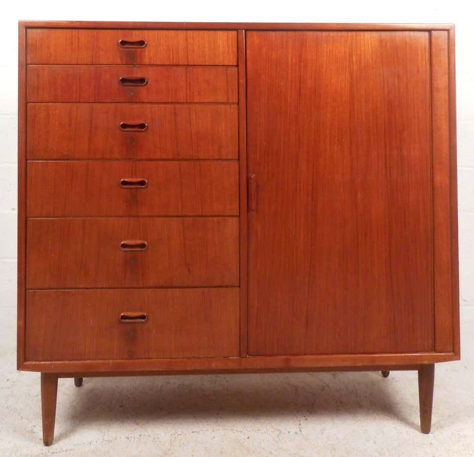 Mid-Century Modern Danish Teak Gentleman's Chest (1 of 4)