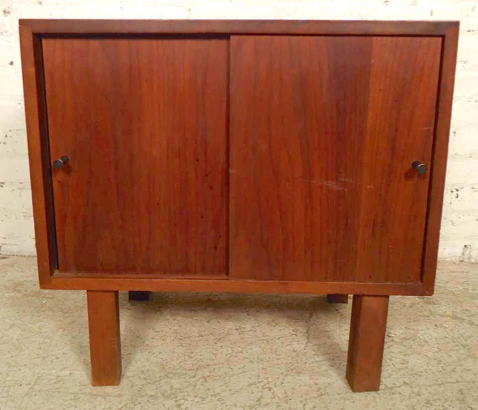 Single Mid-Century Modern Nightstand (1 of 7)