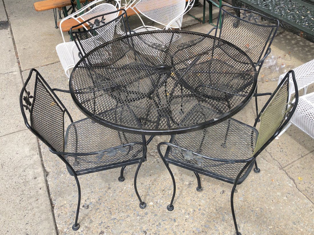 Mid-Century Patio Dining Set (1 of 6)