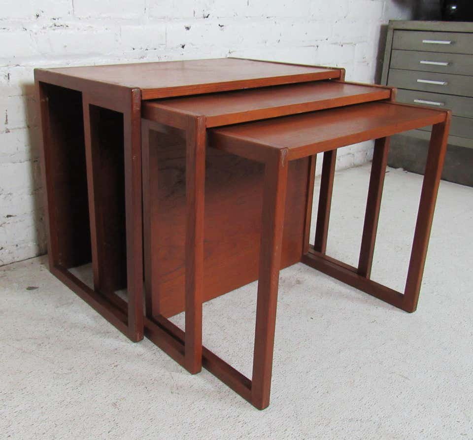 Mid-Century Modern Danish Nesting Tables (1 of 6)