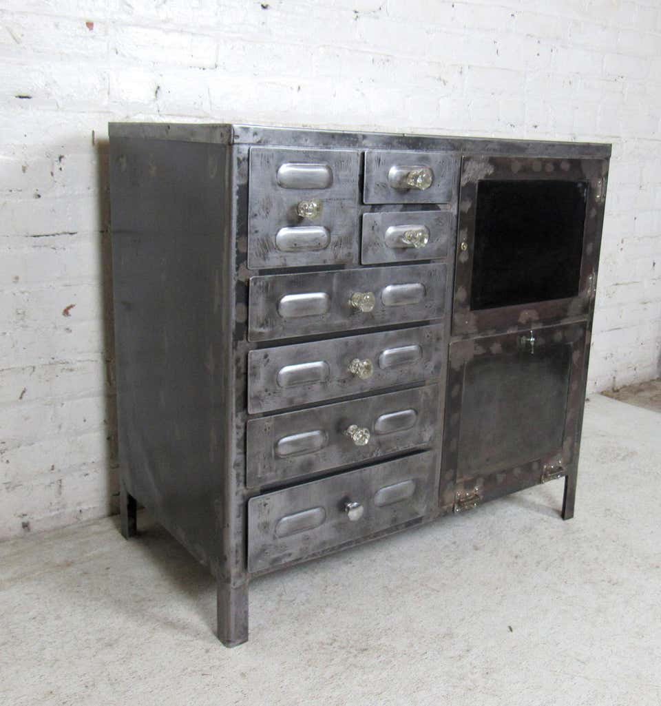 Industrial Metal Cabinet (1 of 6)