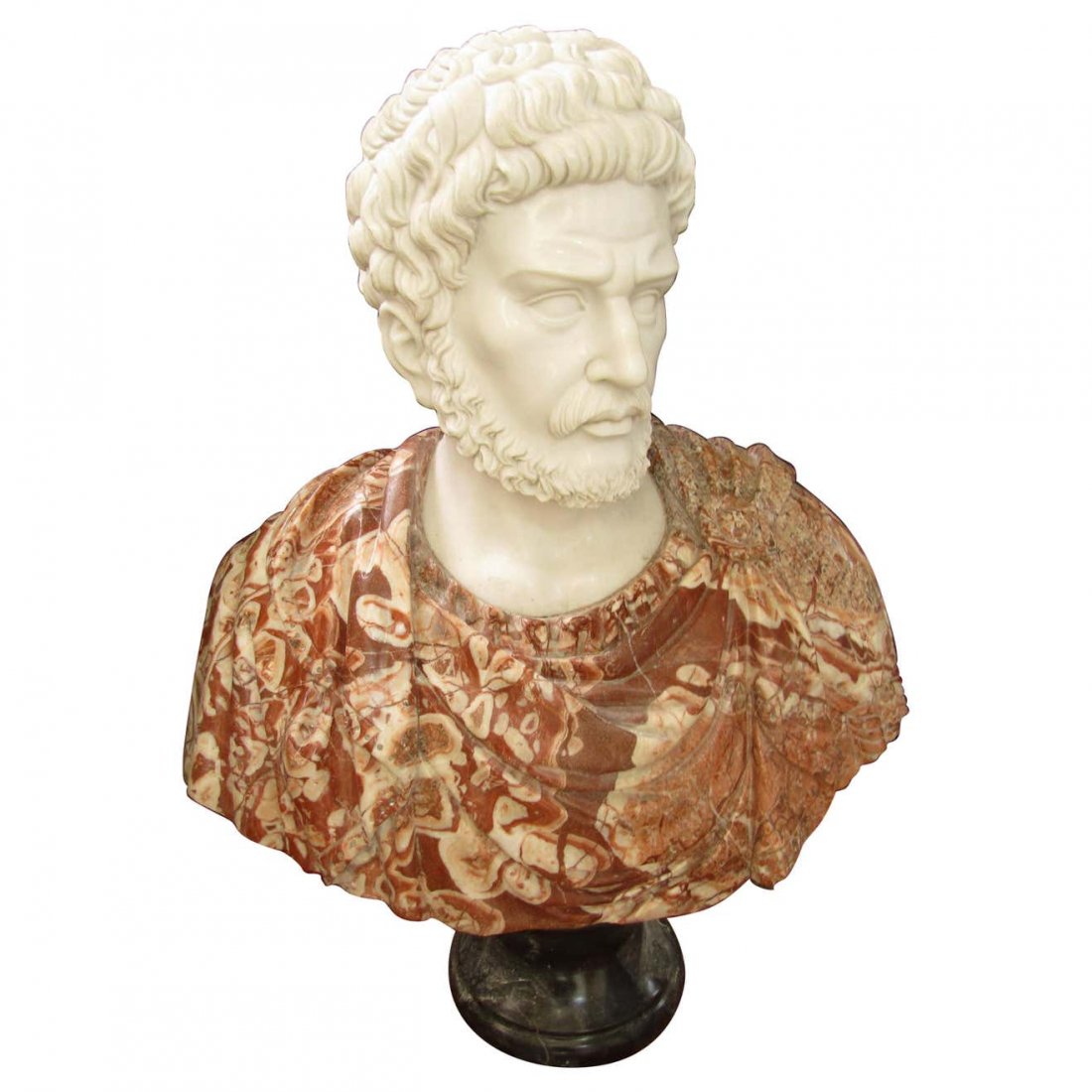 Elegant Greek Marble Bust (1 of 6)
