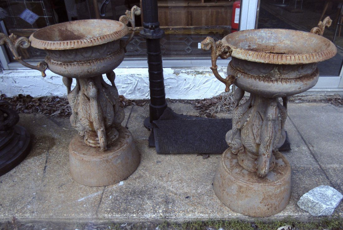 Pair Outdoor Urns (1 of 4)