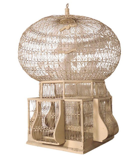 Vintage Bird Cage (1 of 8)