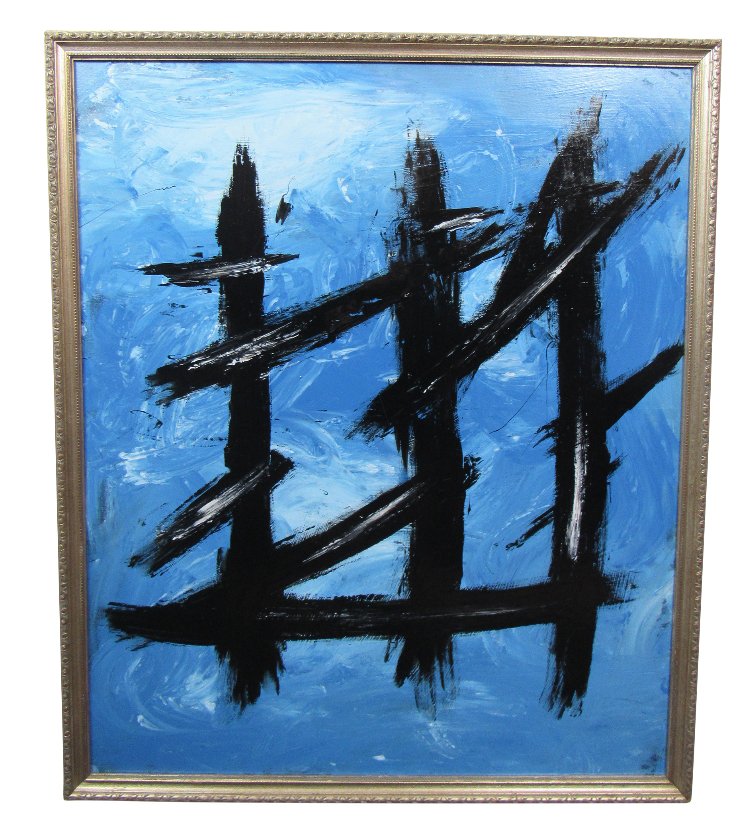 Original Thomas Pulgini Oil Painting (1 of 3)