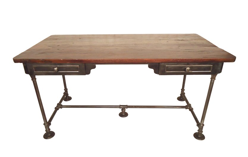Large Industrial Style Desk (1 of 6)