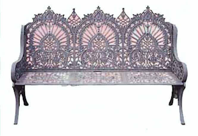 Cast Iron Garden Bench (1 of 6)