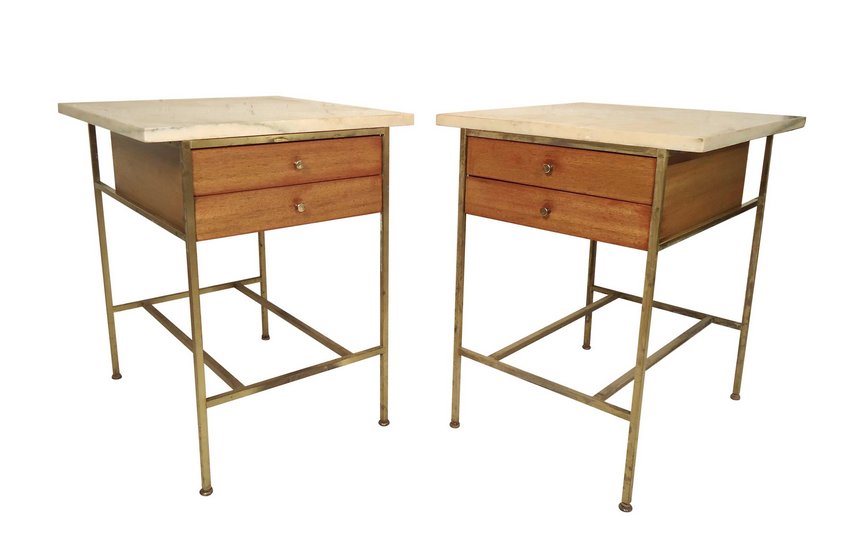 Paul McCobb Marble Top Tables (1 of 8)