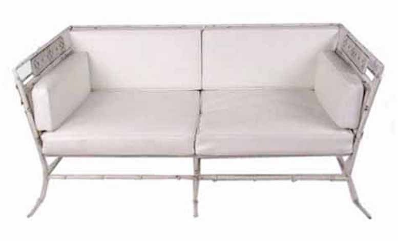 Salterini Faux Bamboo Patio Sofa (1 of 5)