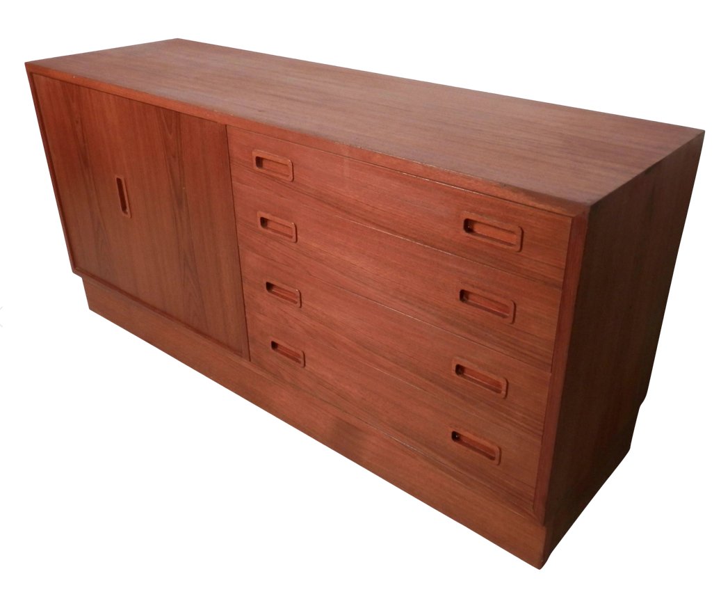 Mid-Century Danish Teak Dresser (1 of 7)