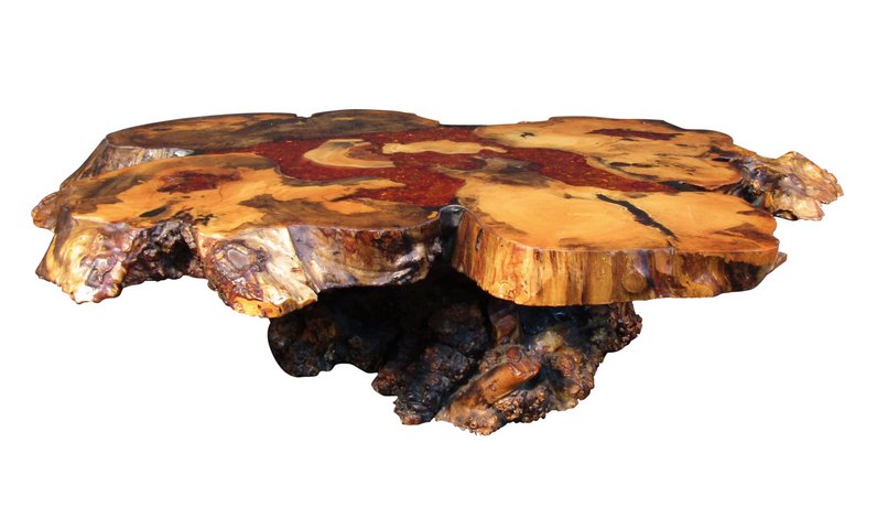 Live-Edge Stump Table (1 of 4)