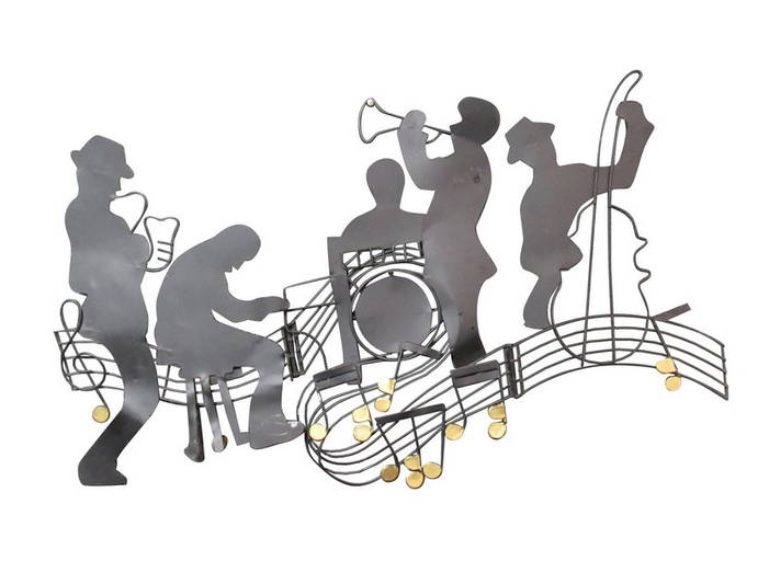 Jazz Metal Wall Art Jul 28, 2022 Horseman Antiques in NJ