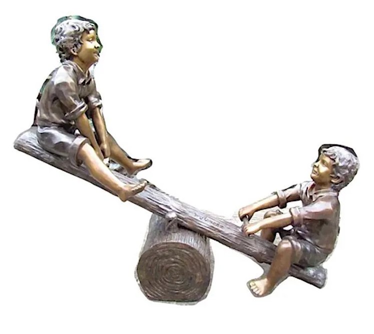 Bronze Statue of Children (1 of 5)