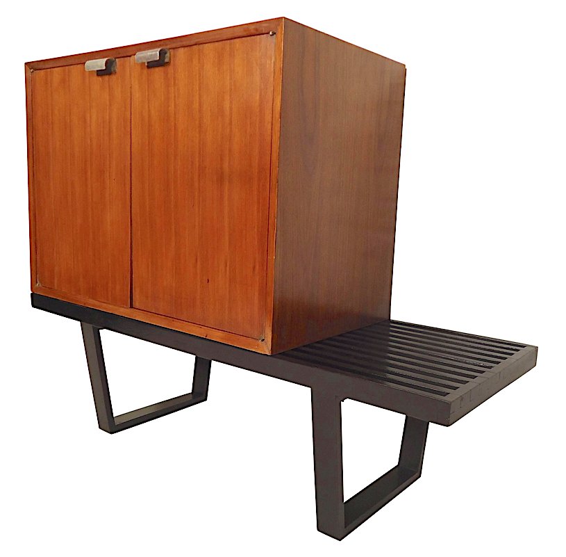George Nelson for Herman Miller Cabinet and Bench (1 of 8)