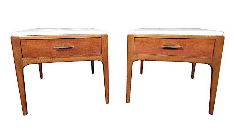 Marble Top Nightstands by Lane (1 of 5)