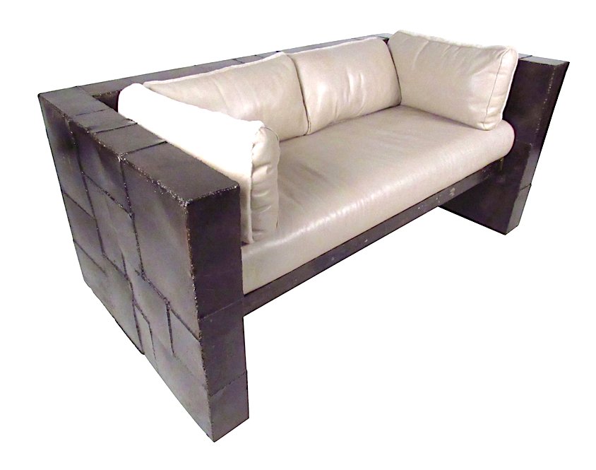 Brutalist Loveseat by Paul Evans (1 of 6)