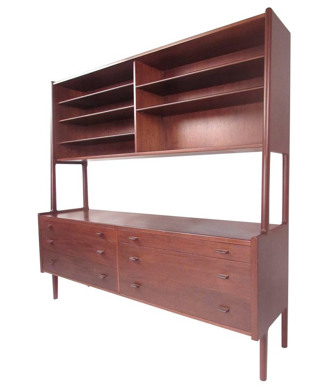 Hans Wegner Sideboard With Upper Shelf Cabinet (1 of 6)