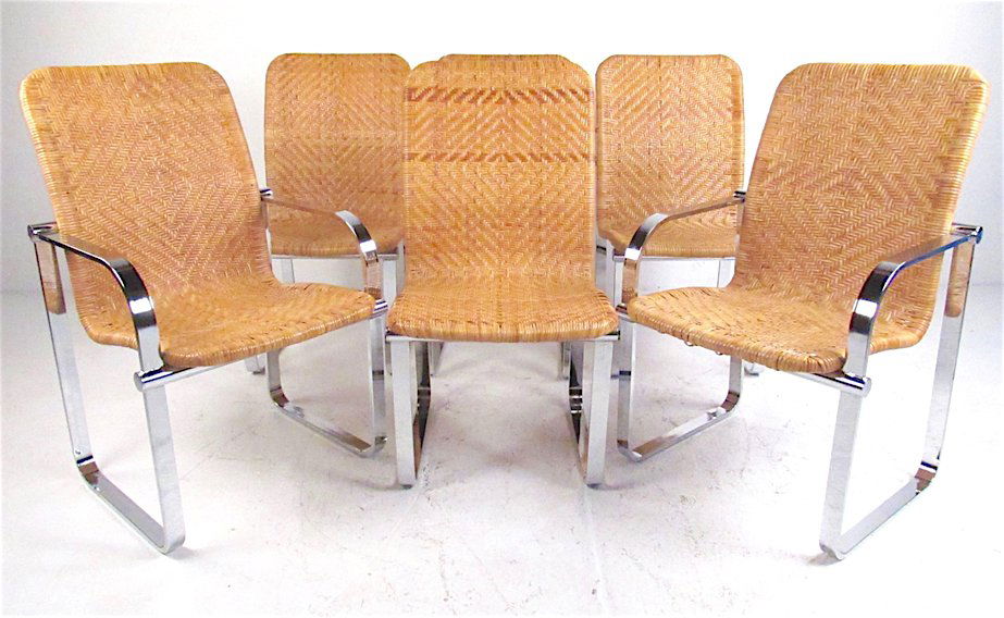 Woven Chairs designed by Charles Stendig (1 of 5)