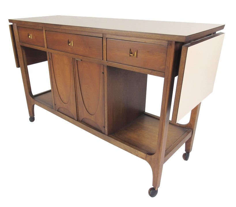Broyhill Brasilia Dropleaf Serving Cart (1 of 9)