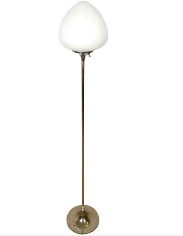 Brass Tulip Floor Lamp by Laurel (1 of 8)