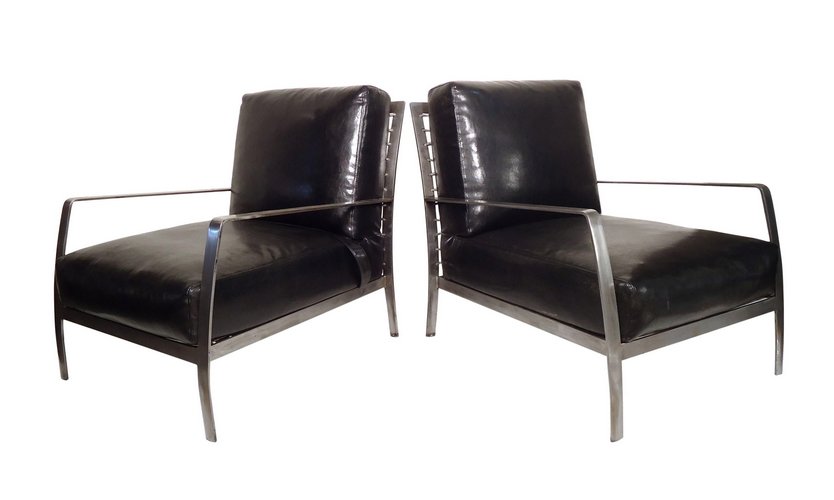 Oversized Metal Patio Chairs (1 of 7)