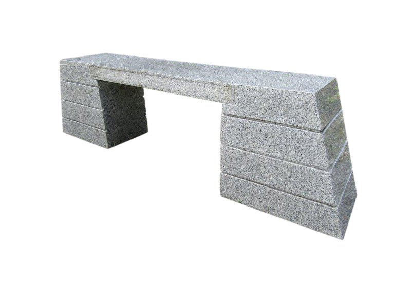 Granite Bench With Angled Sides (1 of 5)