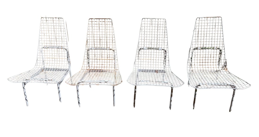 Wire Garden Chairs (1 of 9)