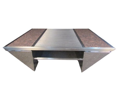 Pace Marble and Metal Coffee Table (1 of 10)
