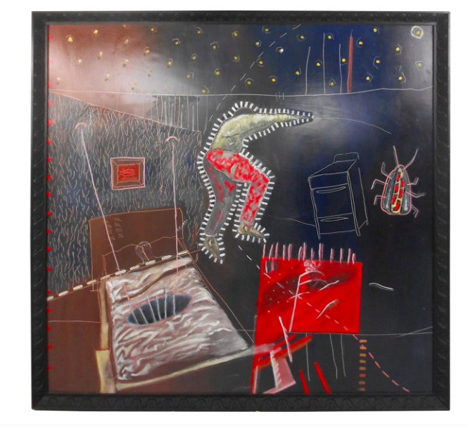 Surreal Contemporary Oil On Board Painting by Michael Lotenero (1 of 8)