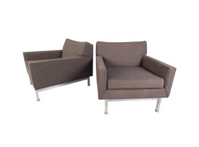 Pair of Mid-Century Modern Knoll Armchairs