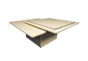 Vintage Pivoting Rougier Coffee Table