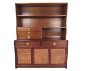 Vintage Sideboard with Hutch after Knoll