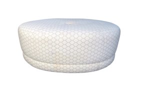 Vintage Upholstered Ottoman by Sherrill Furniture Co.