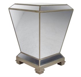 Vintage Mirrored Pedestal