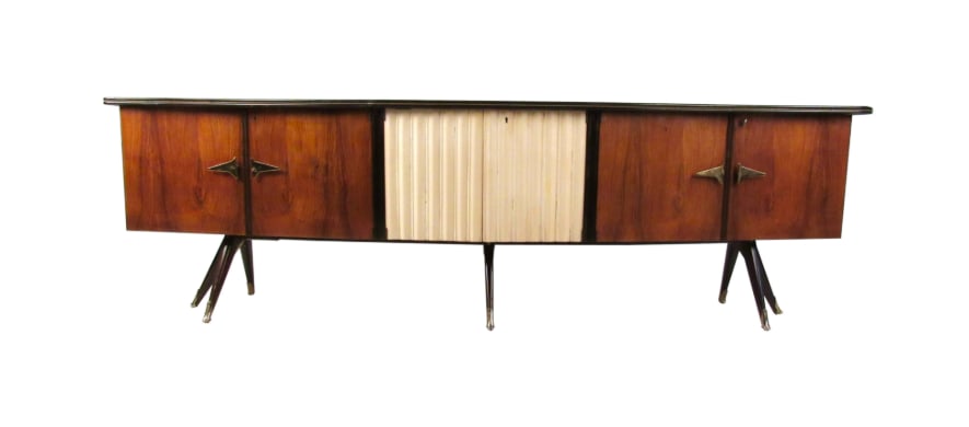 Large Mid-Century Modern Italian Rosewood Sideboard (1 of 10)