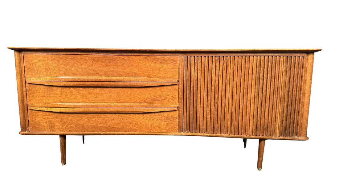 Mid-Century Modern Walnut Dresser (1 of 20)