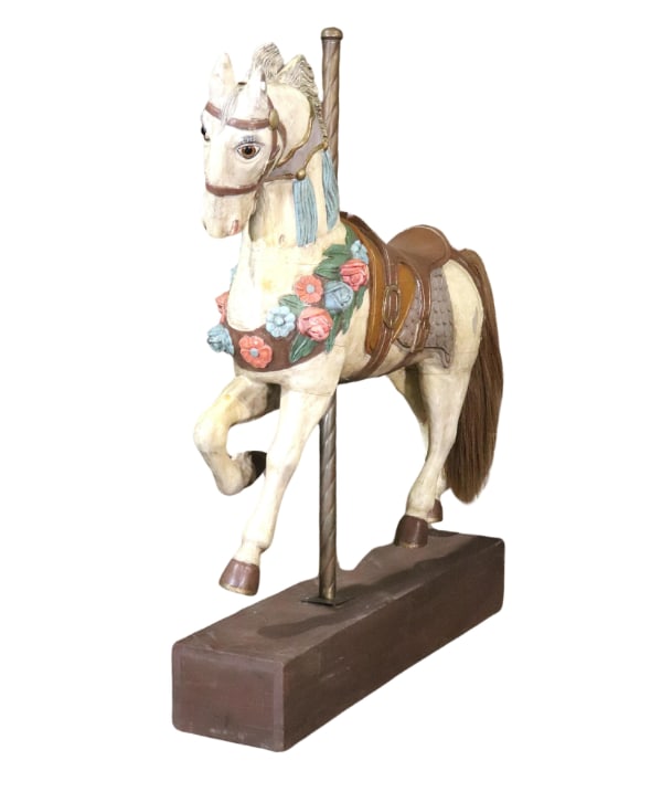 Antique Wooden Carousel Horse (1 of 16)