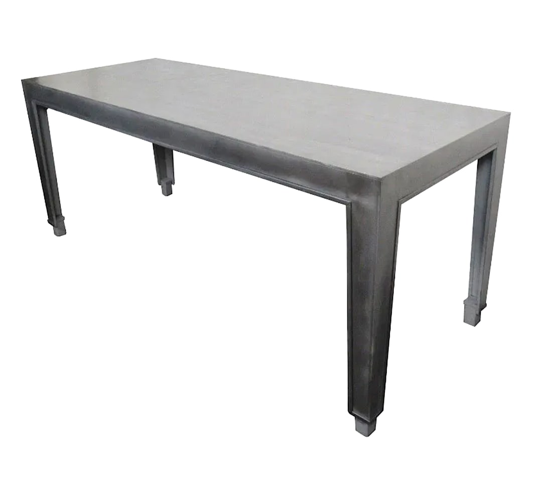 Six Foot Indutrial Metal Dining Table (1 of 10)