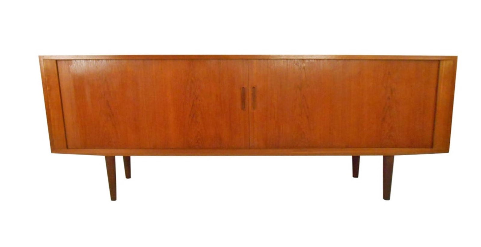 Poul Hundevad Tambour Credenza in Teak (1 of 5)