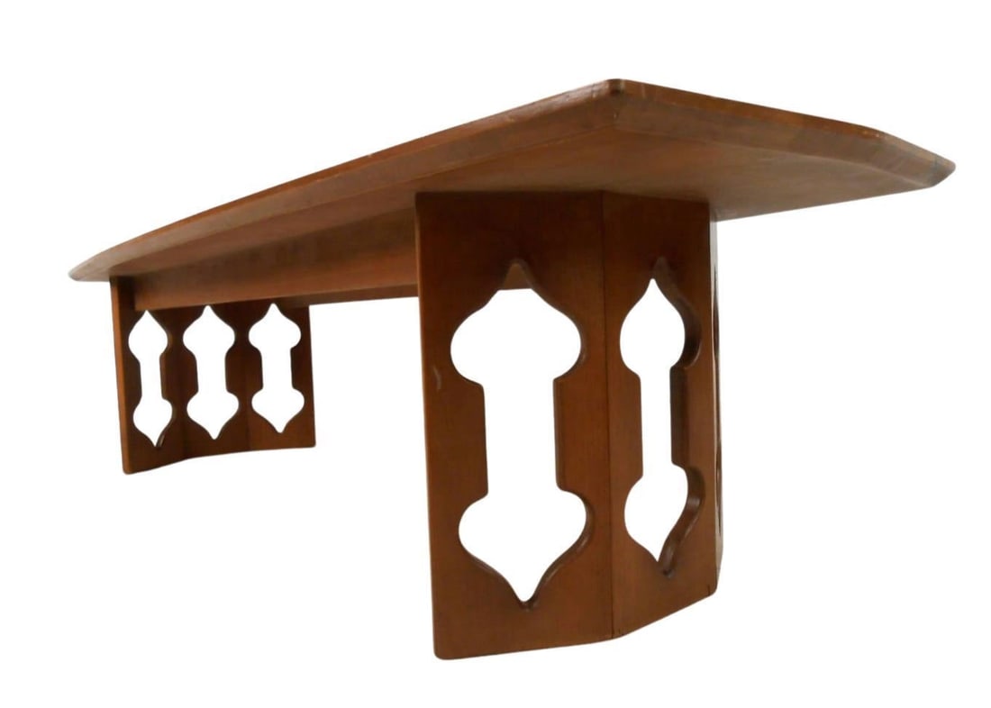 Vintage Coffee Table With Sculptural Base (1 of 4)