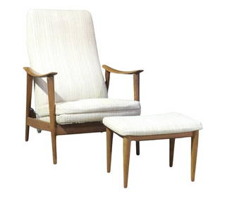 Arnt Lande for Westnofa Recliner & Ottoman (1 of 14)