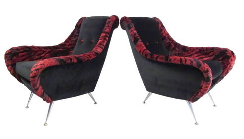 Gio Ponti Style Lounge Chairs (1 of 10)