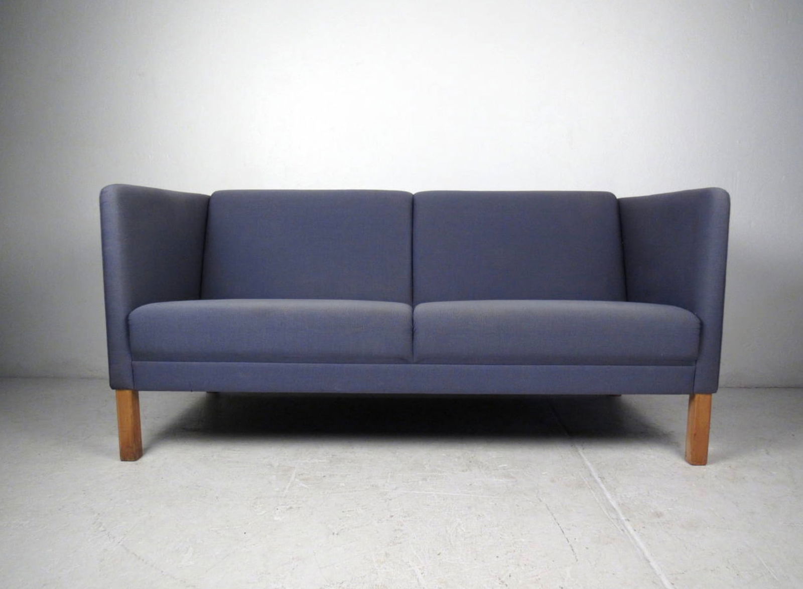 Danish Modern Sofa Loveseat - 2