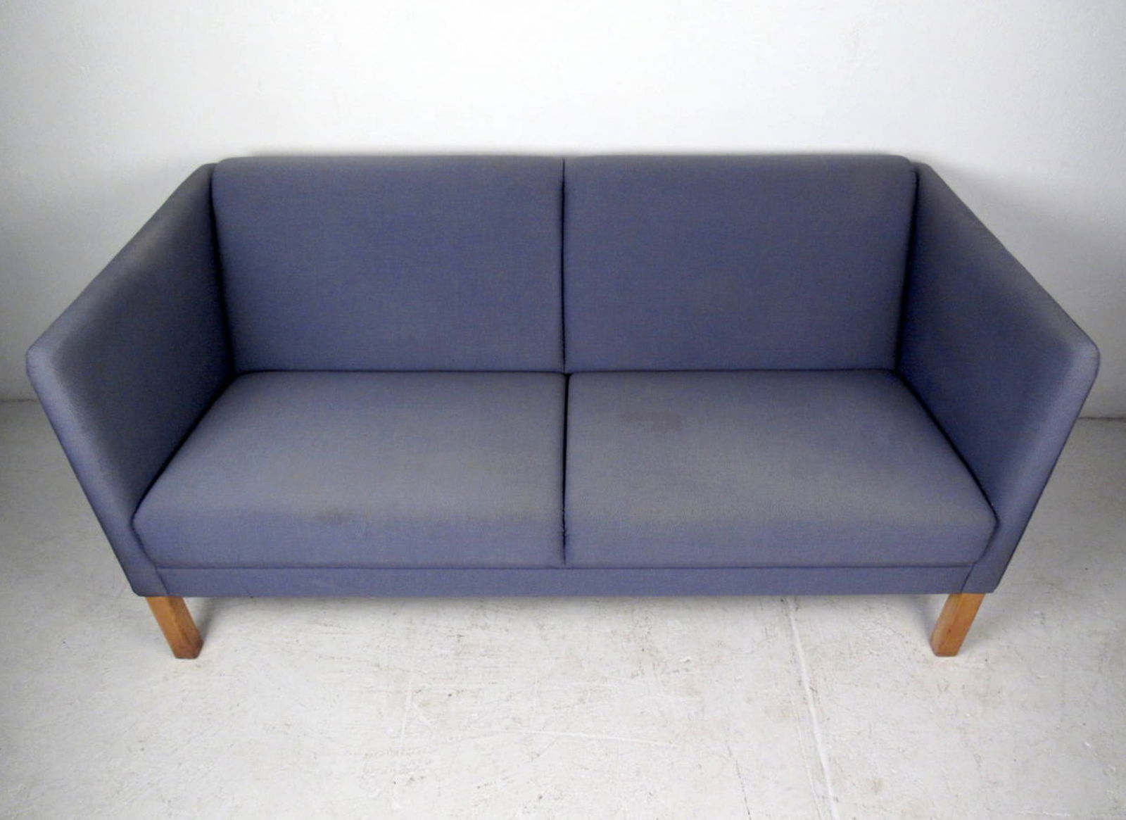 Danish Modern Sofa Loveseat - 3