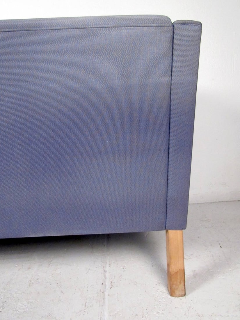 Danish Modern Sofa Loveseat - 9