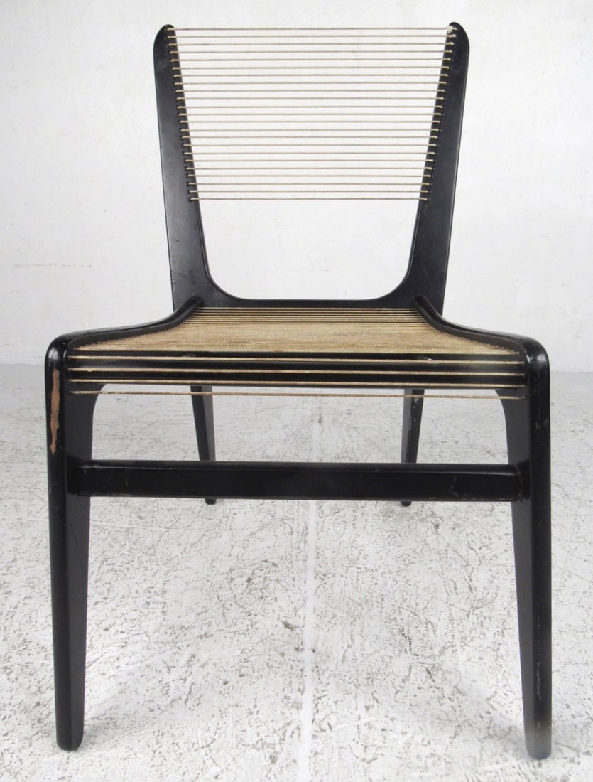 Jacques Guillon Cord Chairs - 3
