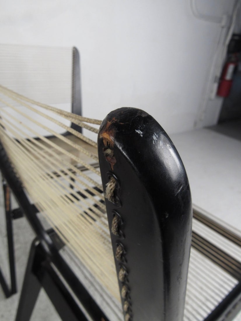 Jacques Guillon Cord Chairs - 6